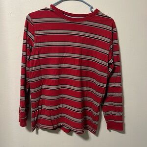 Long sleeve shirt (Red, Gray and Black)